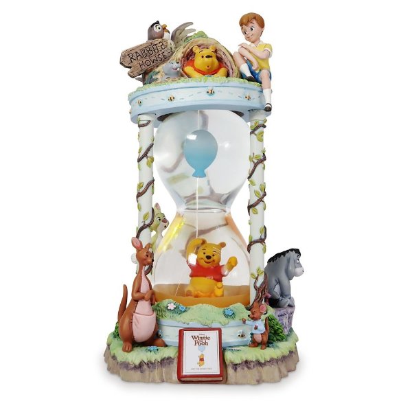 Winnie the Pooh and the Honey Tree 55th Anniversary Hourglass Snow Globe – Limited Edition | shopDisney