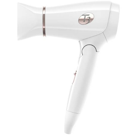T3Featherweight Compact Hair Dryer (White/Rose Gold)