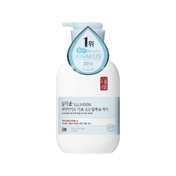 韩国ILLIYOON一理润 神经酰胺6.0保湿美白沐浴乳 500ml - 亚米网