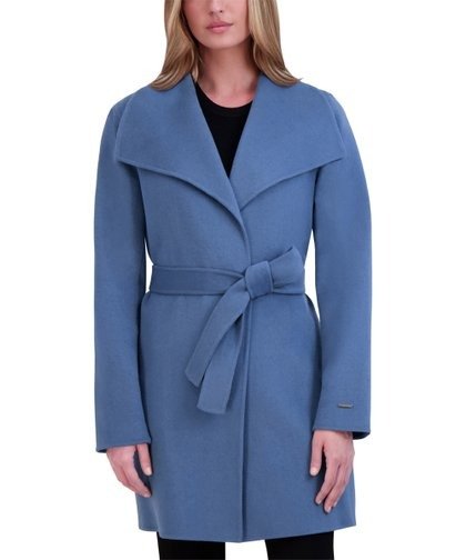 French Blue Ella Wool-Blend Overcoat - Women