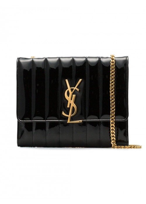 Vicky Leather Chain Wallet