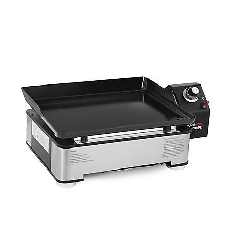 Royal Gourmet Propane Gas18 in.Portable Tabletop Grill Griddle