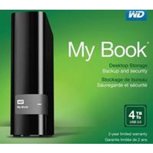 WD My Book 3.0 4 TB External Hard Drive - WDBFJK0040HBK-NESN
