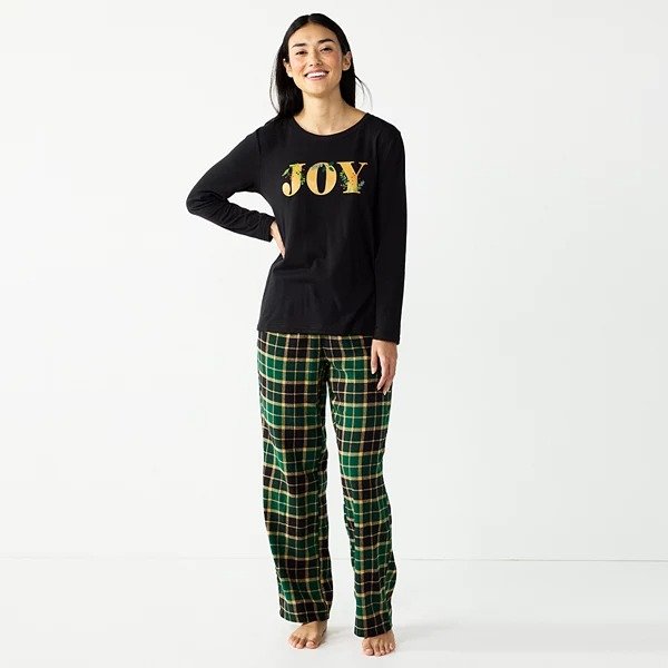 Kohl's Women's Jammies For Your Families® Pine Needles & Snow