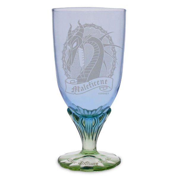 Maleficent Dragon Glass Goblet by Arribas – Personalized | shopDisney