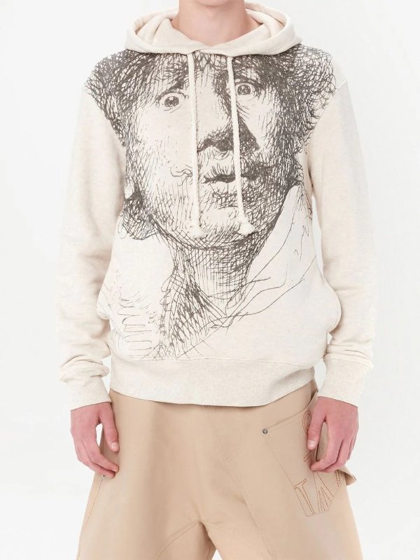 Rembrandt drawstring hoodie