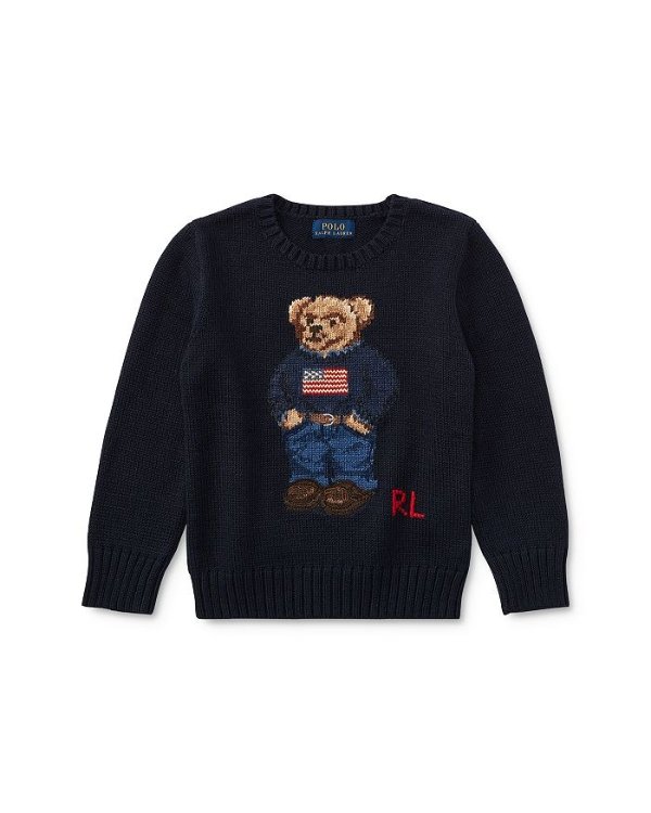 Boys' Bear Sweater - Little Kid, Big Kid