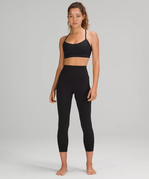 黑色Align™ 23"leggings瑜伽裤