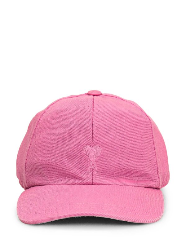粉色爱心棒球帽