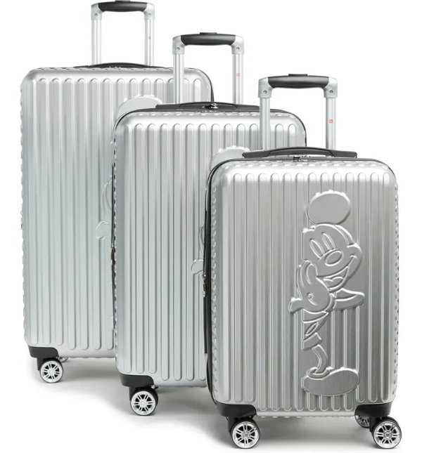 Disney® Mickey Mouse Rolling Suitcase 3-Piece Set