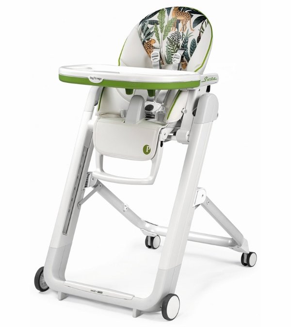 Siesta 婴儿高脚四轮移动餐椅 雨林