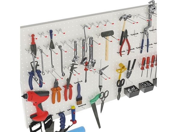 TNINE 车库墙壁工具板 可存放97件工具