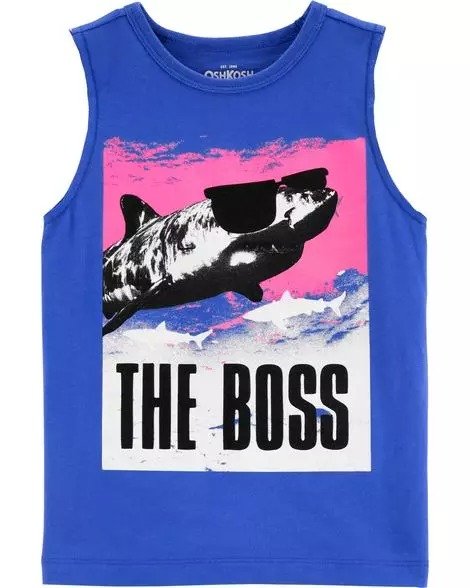The Boss Cut-Off Muscle Tee