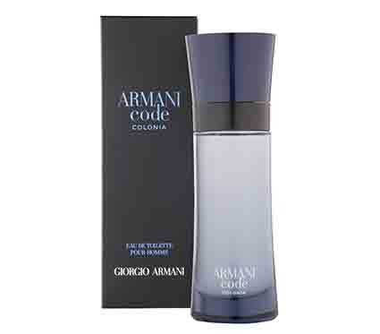 Armani Code Colonia For Men By Giorgio Armani Eau De Toilette Spray