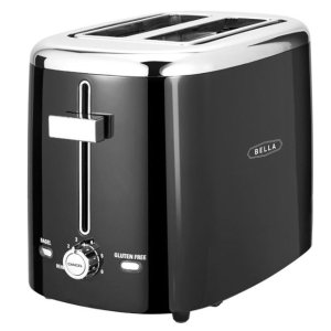 Bella 2-Slice Extra-Wide/Self-Centering-Slot Toaster