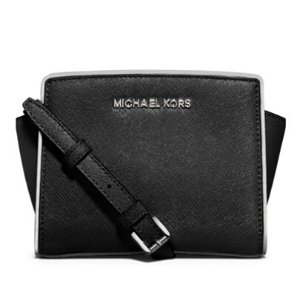 MICHAEL Michael Kors 'Selma - Mini' Specchio Leather Messenger Bag