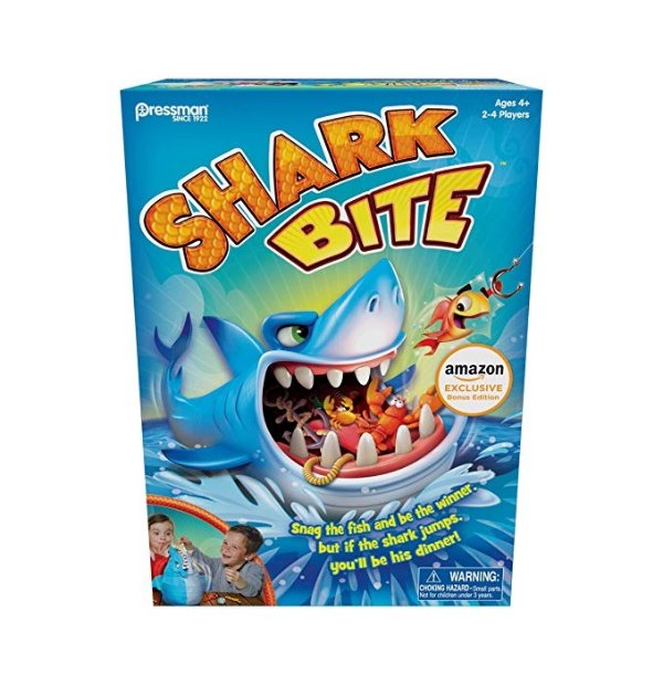 Shark Bite - Includes Let's Go Fishin' Card Game!