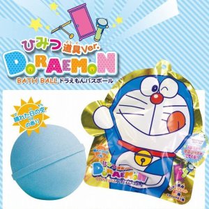 日本万代 哆啦A梦 会出玩具的微炭酸泡泡浴球 特价