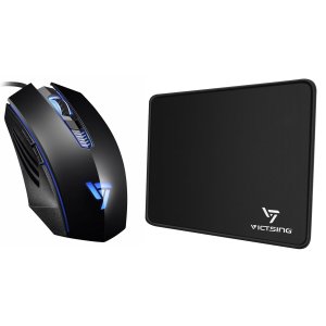 VisTsing Gaming Mouse + Stitched Mouse Pad