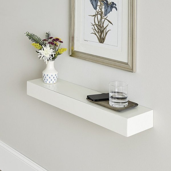 Floating Shelf With Drawer