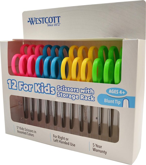 Westcott Right- & Left-Handed Scissors For Kids