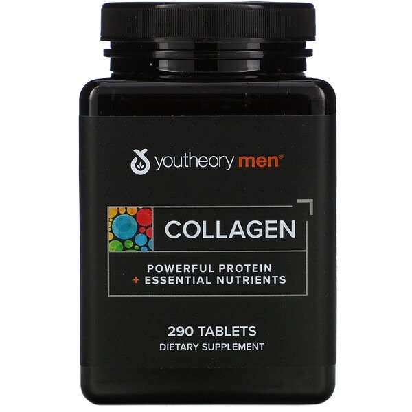 男性胶原蛋白+蛋白质保健品 6,000 mg, 290 粒