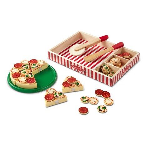 木质披萨玩具套装