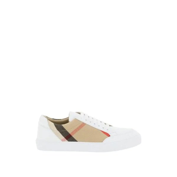 BURBERRY check sneakers