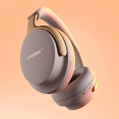 QuietComfort Ultra Wireless Noise Cancelling Headphones with Spatial Audio, Over-the-Ear Headphones with Mic, Up to 24 Hours of Battery Life, Sandstone - Limited Edition