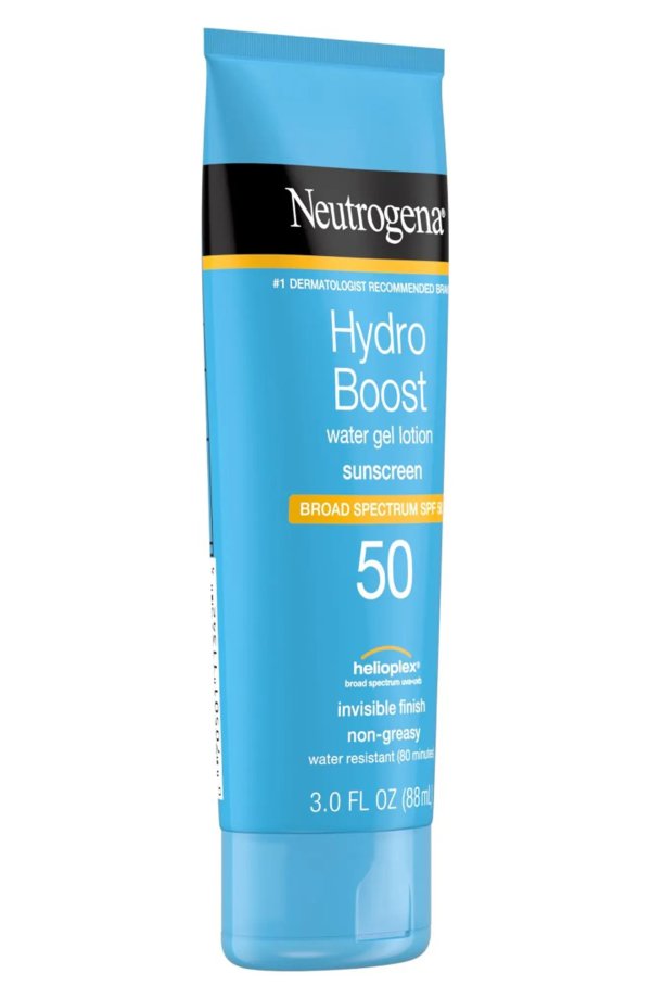Hydro Boost Water Gel Moisturizing Sunscreen Lotion with Broad Spectrum SPF 50 - 3.0 fl. oz.