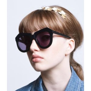 KAREN WALKER 'One Meadow - Arrowed' 50mm Sunglasses