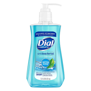 Dial Antibacterial Liquid Hand Soap, Spring Water, 7.5 Fl Oz (