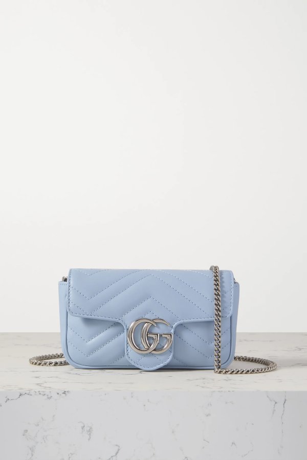 GG Marmont super mini quilted leather shoulder bag