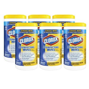 限今天：Clorox 专业家居清洁用品促销 消毒湿巾每盒$$3.5收