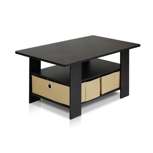 Andrey Coffee Table with Bin Drawer, Multiple Colors