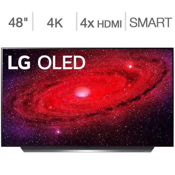 LG OLED CX 48" 4K OLED Smart TV w/ 3 Year Protection Plan
