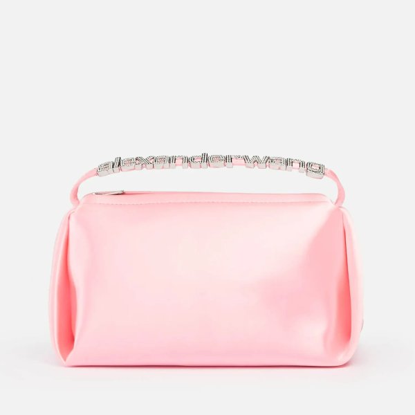 Women's Marquess Micro Bag with Crystal Charms - Bubblegum