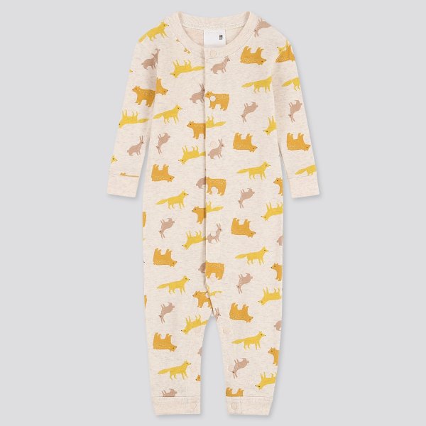 NEWBORN LONG-SLEEVE ONE-PIECE OUTFIT
