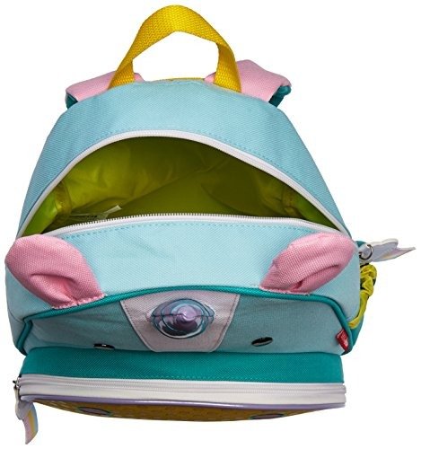 Zoo Insulated Toddler Backpack Eureka Unicorn, 12" School Bag, Multi