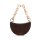 Doris Embellished Textured-Leather Shoulder Bag