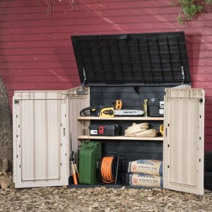 Keter Store-It-Out Midi 30-Cu Ft All-Weather Resin Storage Shed