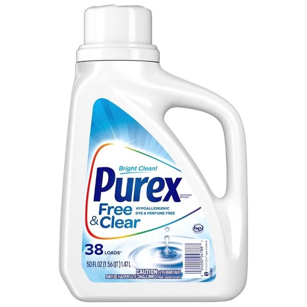 Laundry Detergent Liquid Free & Clear