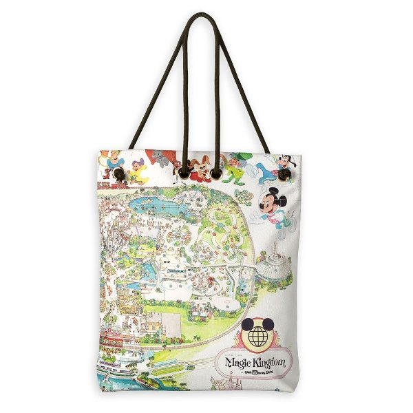Walt Disney World 50th Anniversary Map Tote Bag | shopDisney
