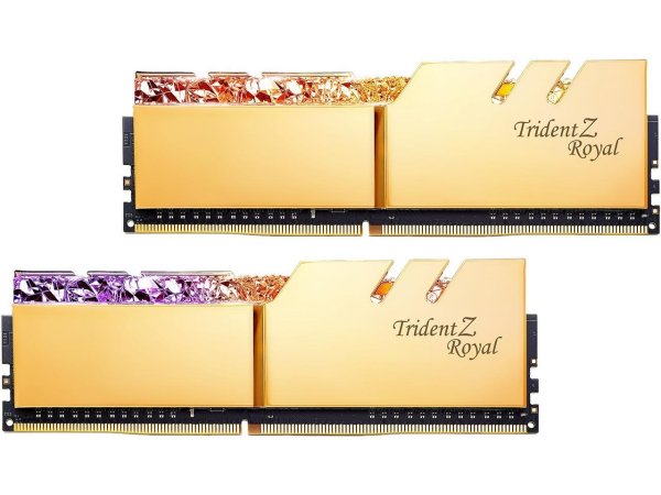 Trident Z Royal Series 32GB (2 x 16GB) 288-Pin DDR4 SDRAM DDR4 3600 (PC4 28800) Intel XMP 2.0 Desktop Memory Model F4-3600C16D-32GTRGC - Newegg.com