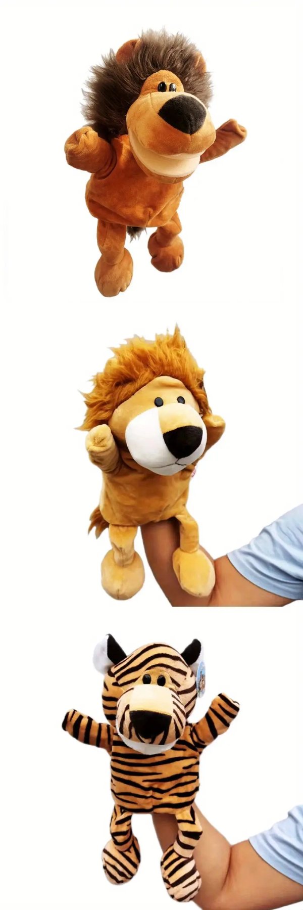 Interactive Storytelling Hand Puppet | Mouth Movable Animal Toy for Creative Play and Education | Ages 3-6