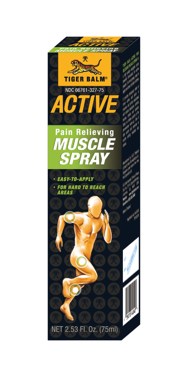 Tiger Balm Active Muscle Spray, 2.53 fl oz