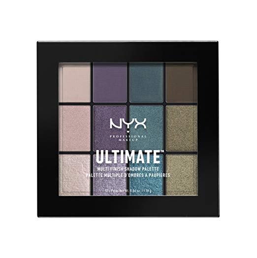 PROFESSIONAL MAKEUP Ultimate Multi-Finish Shadow Palette, Smoke Screen, 0.48 Ounce