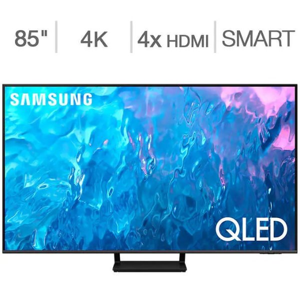Samsung 85吋 Q70C 4K UHD QLED LCD 智能电视 送5年质保