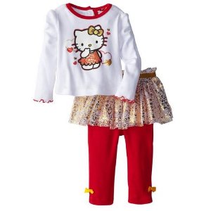 Hello Kitty Baby-Girls Infant 2 piece Full Length Tutu Legging Set