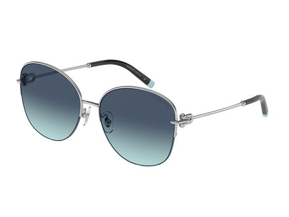 Women's TF3086 Sunglasses | Silver/Azure or Gold/Brown or Silver/Brown | 57-17-140